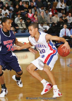 Stephen Curry in college
