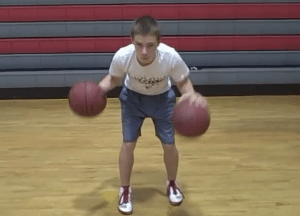 Two Ball Dribbling Workout