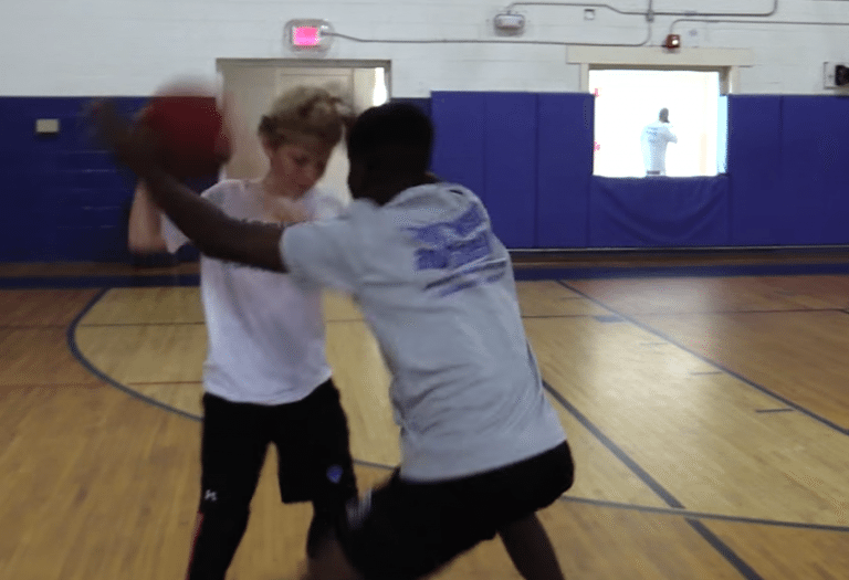 basketball team training