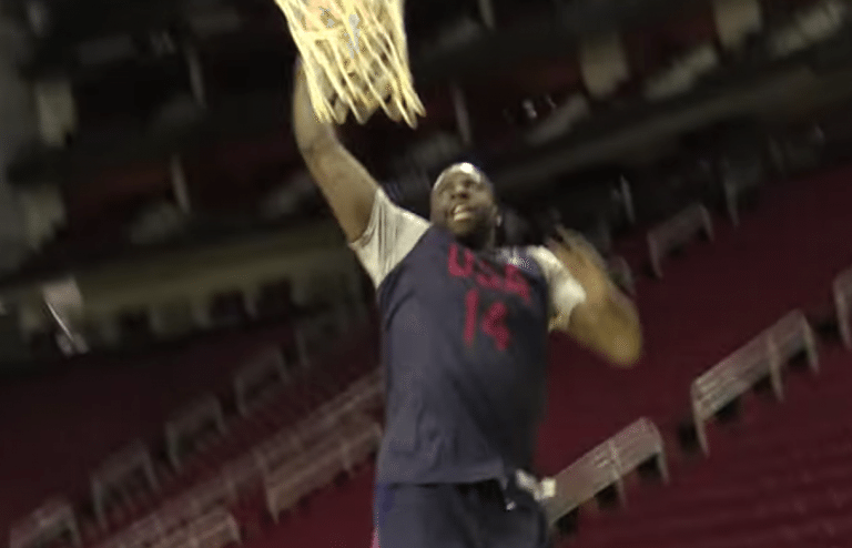 Team USA Practice - Draymond Green Dunking