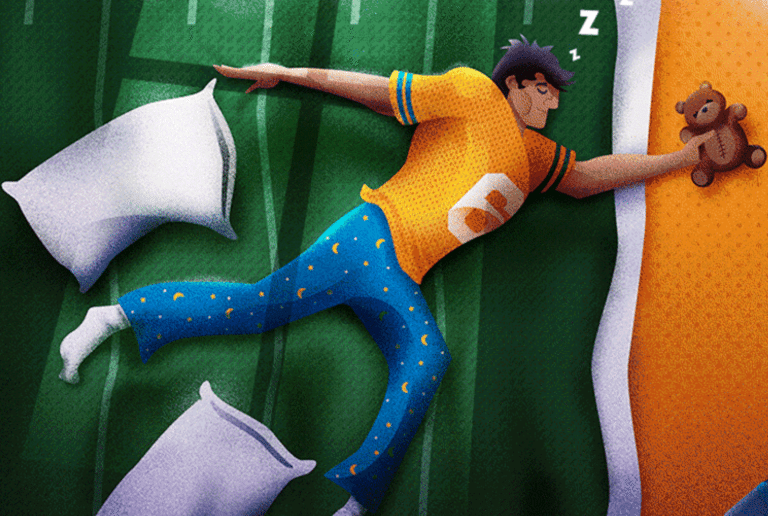 NFL players sleep study