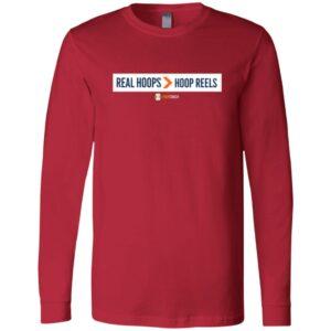 Real Hoops > Hoop Reels Dark LS Shirts